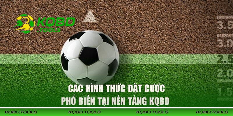 Các hình thức đặt cược phổ biến tại nền tảng KQBD 